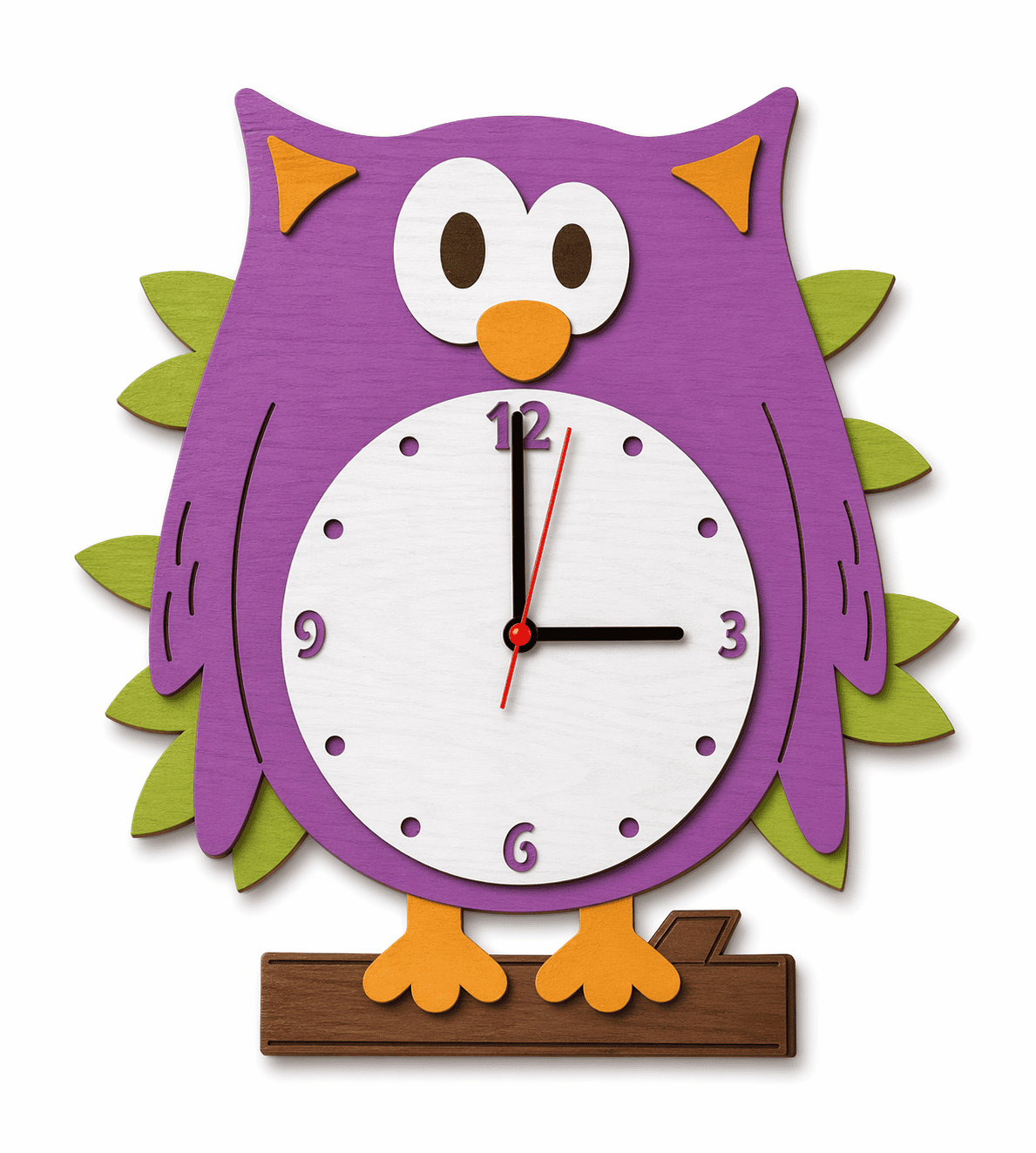 Horloge enfant Hibou