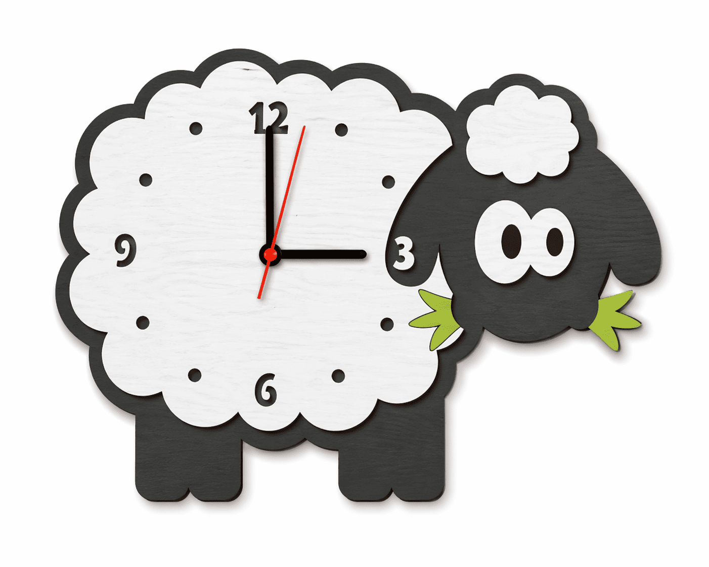 Horloge enfant Mouton
