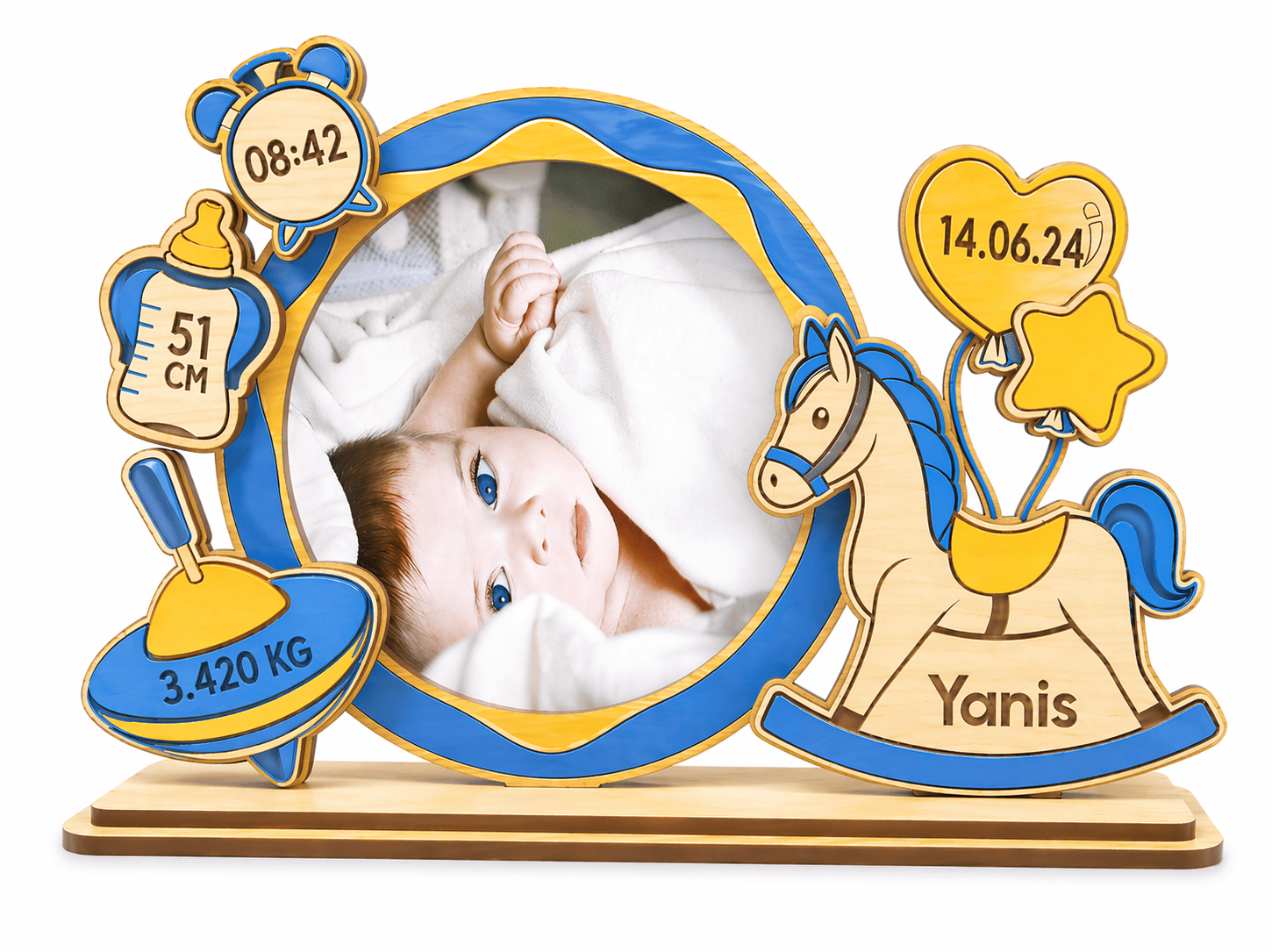 Cadre de naissance Cheval