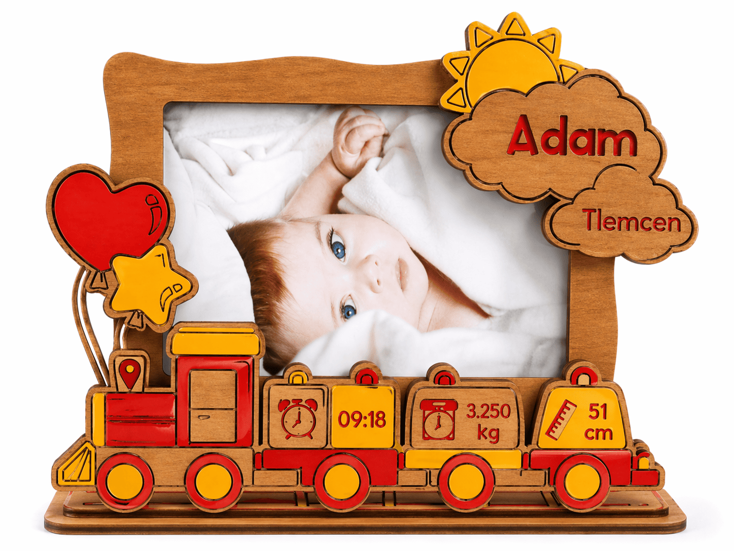 Cadre de naissance Train