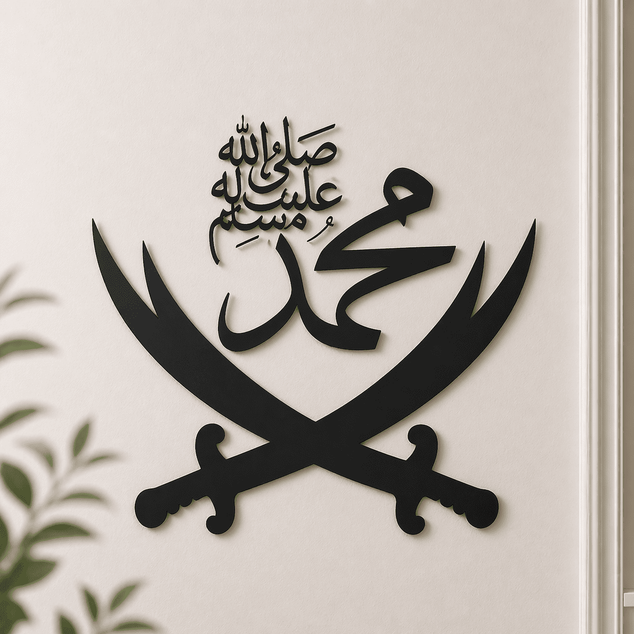 Décoration islamique épée